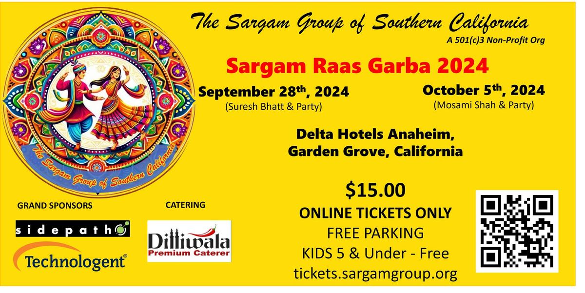 Sargam Group Raas Garba 2024