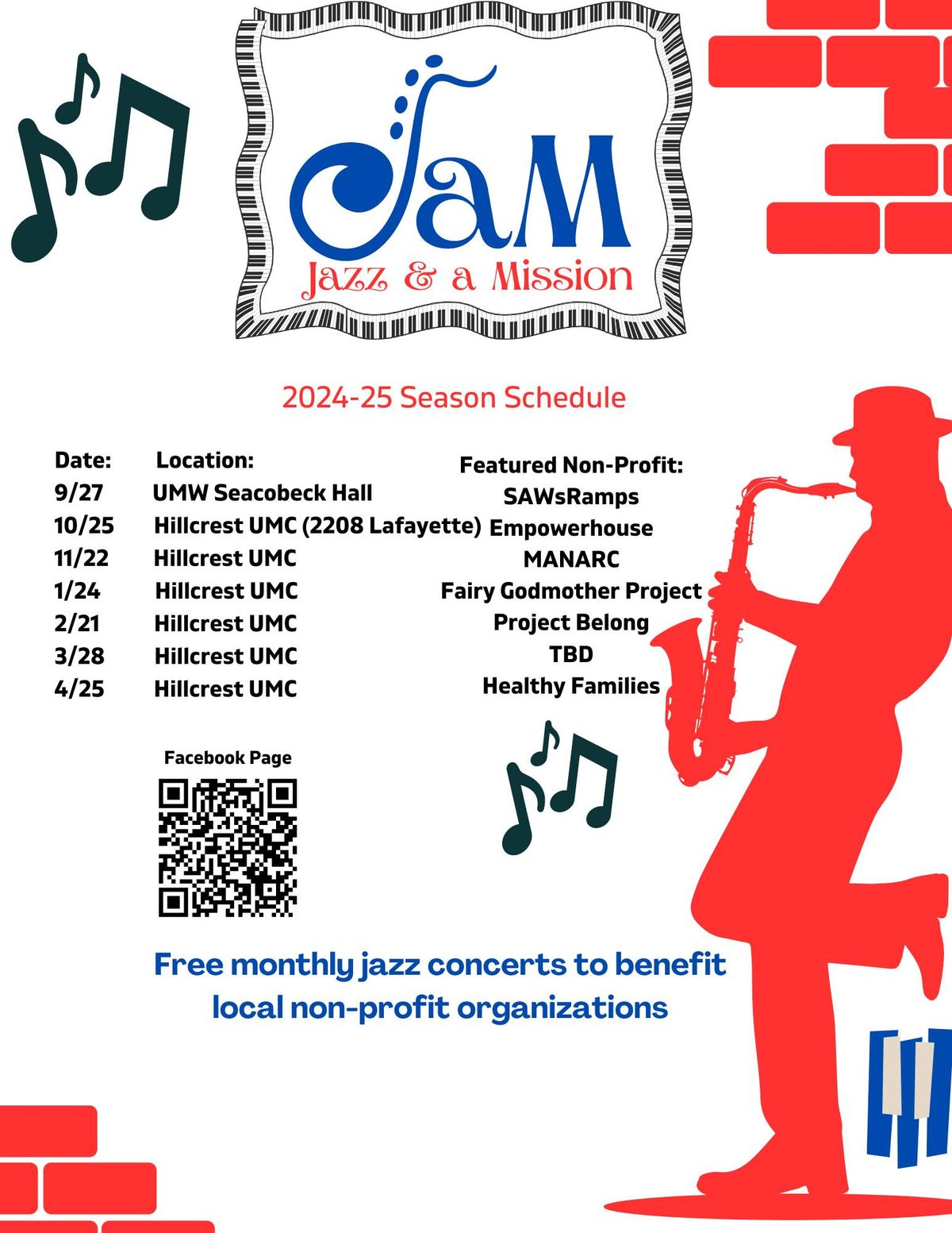 Jazz & a Mission (JAM) in support of FGP