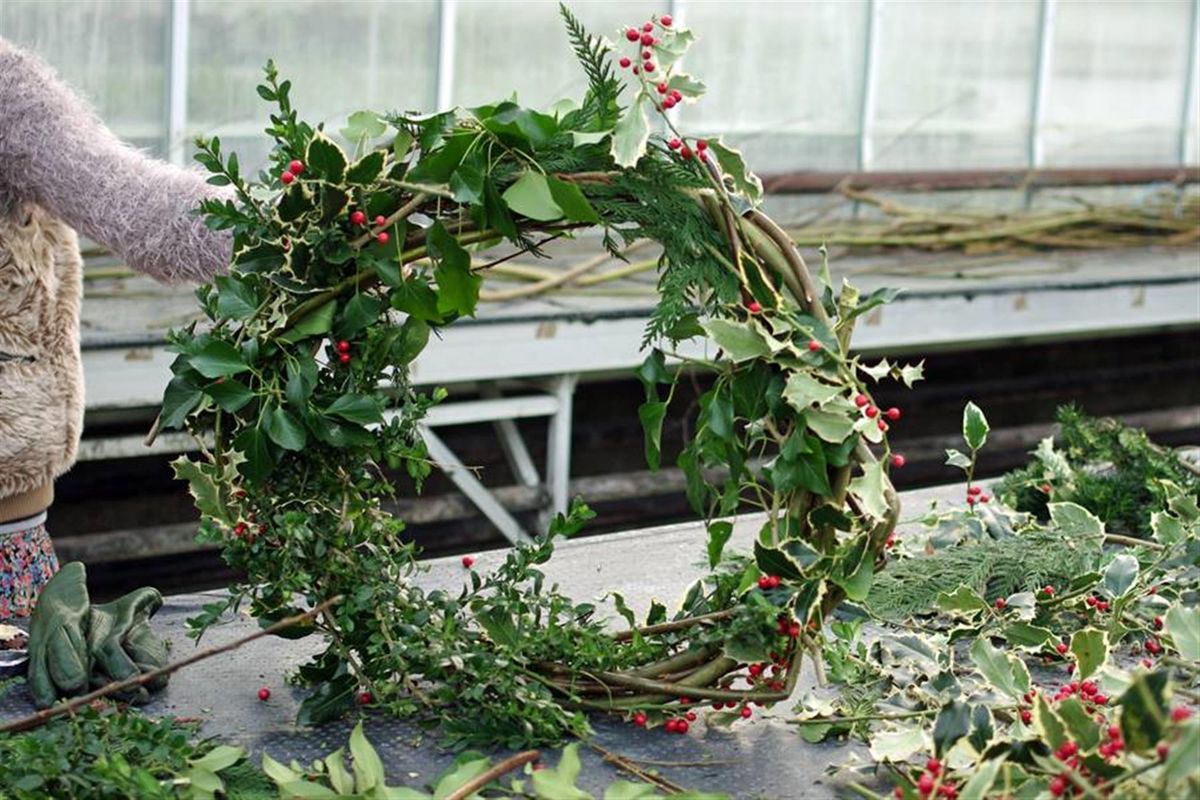 Nowton Park Wreath Workshop