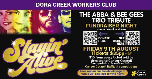 ABBA & Bee Gees Fundraiser Night