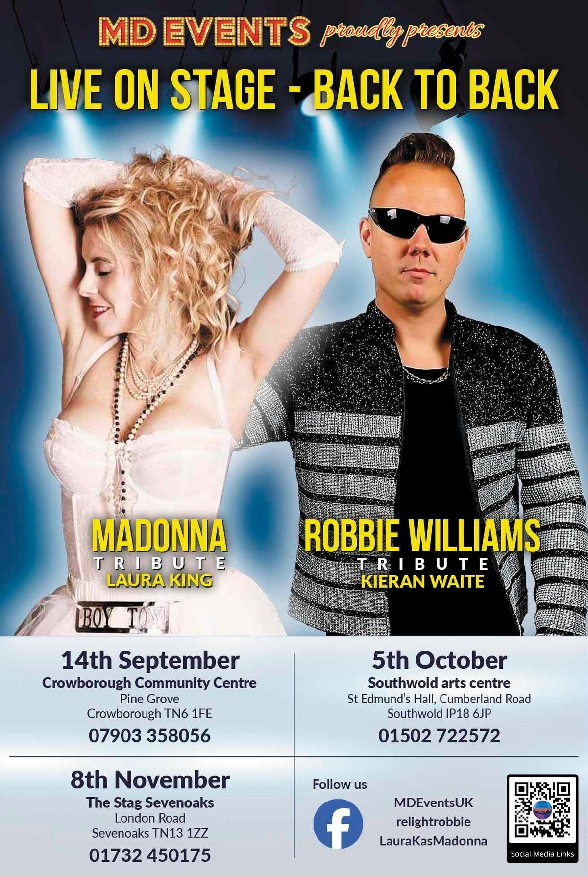 Madonna & Robbie Back To Back Tour 