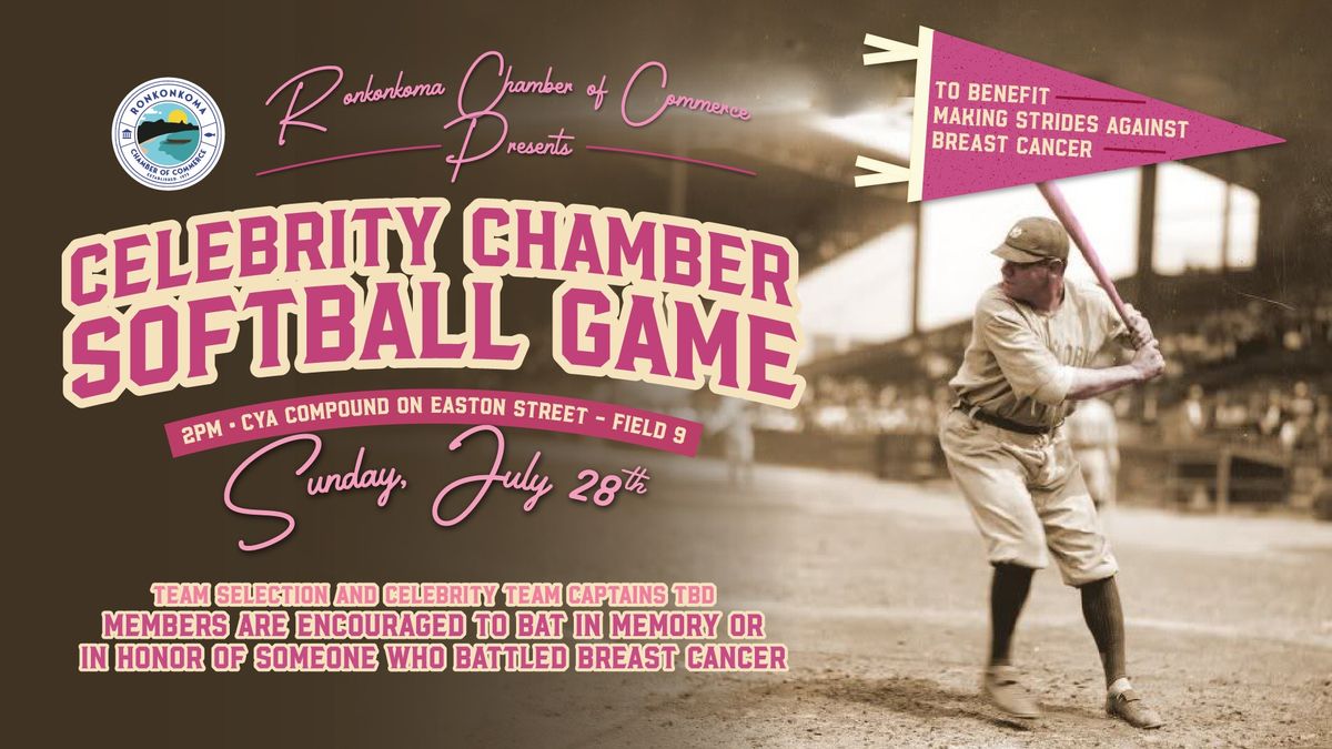 Celebrity Chamber Softball Game
