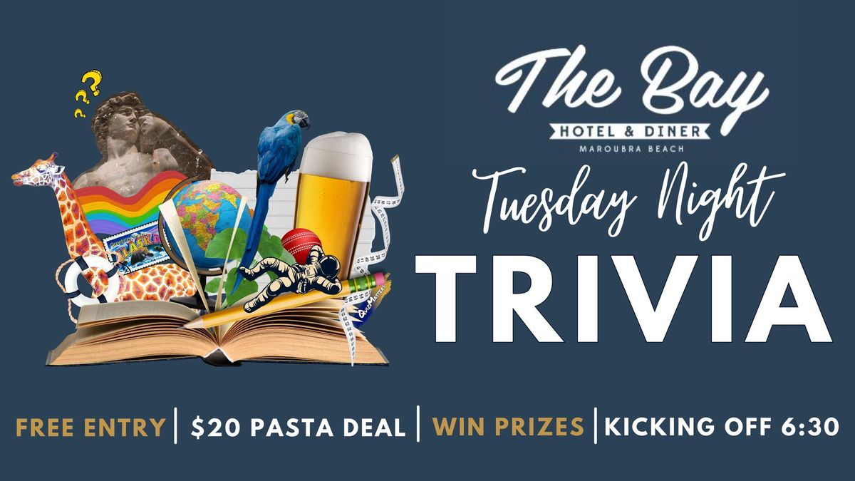 Tuesday Trivia - The Bay Hotel and Diner