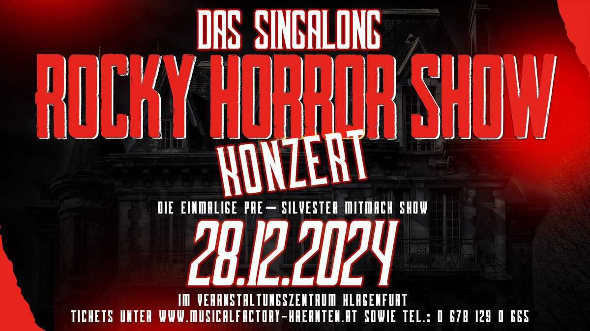 Das singalong ROCKY HORROR SHOW Konzert