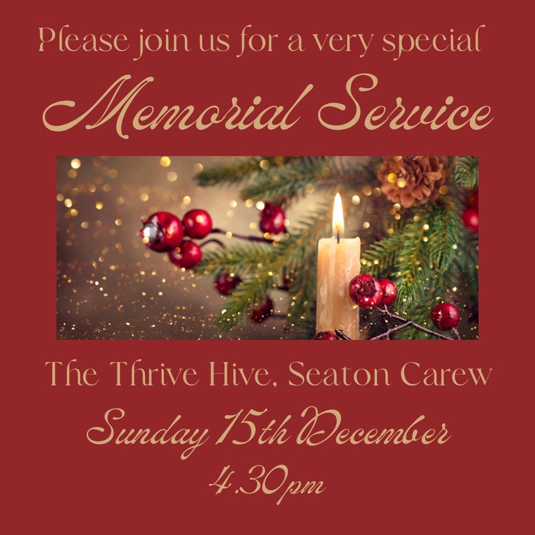 Christmas Memorial Service 