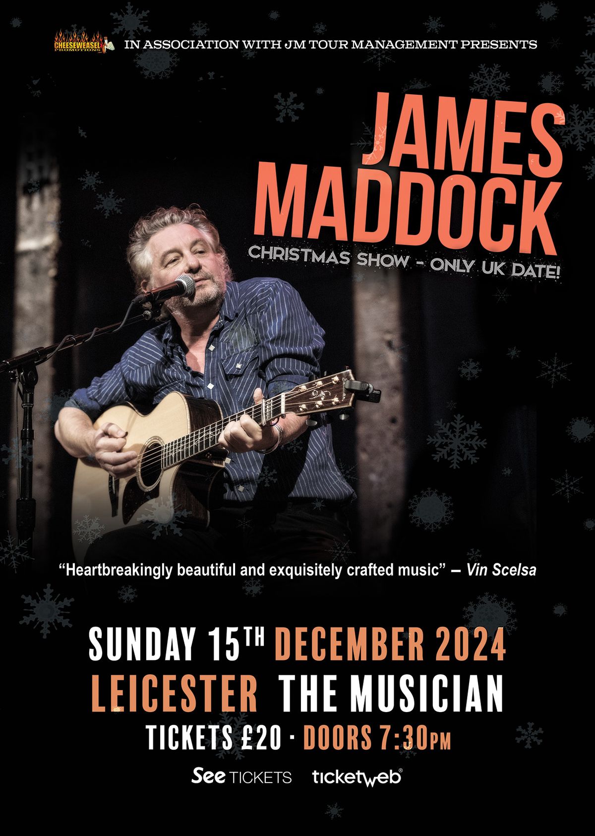 James Maddock, Christmas Show Leicester!!