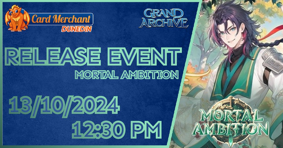 Grand Archive: Mortal Ambition Release Event