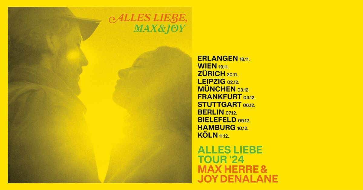 Max Herre & Joy Denalane | Alles Liebe Tour 2024 I M\u00fcnchen