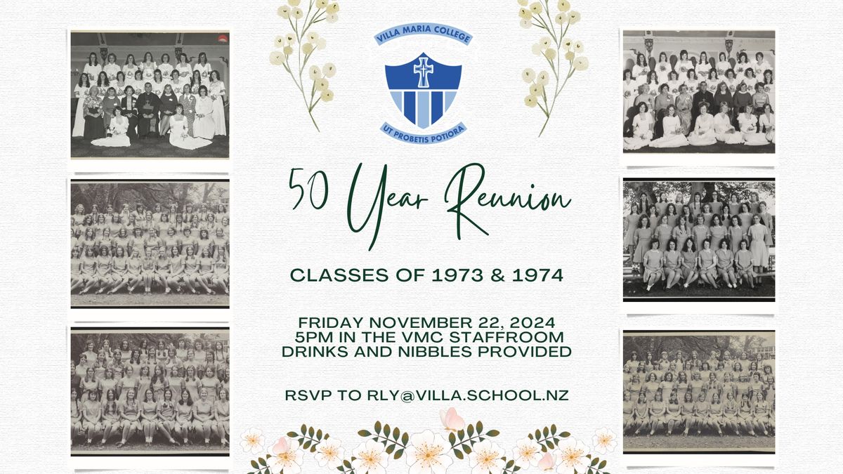 VMC 50-Year Reunion (Classes of 1973 and 1974)