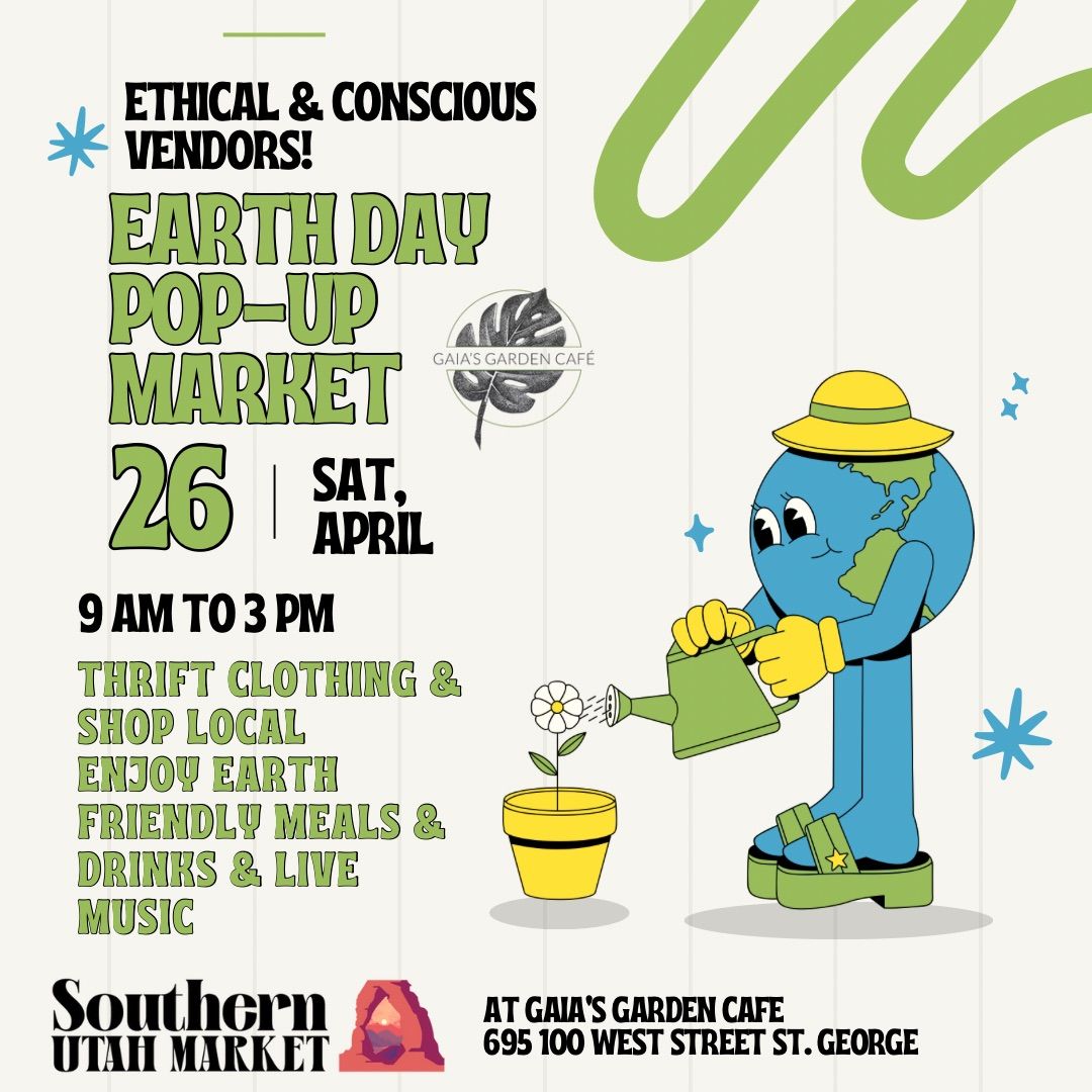 Earth Day Market at Gaia\u2019s \u2728