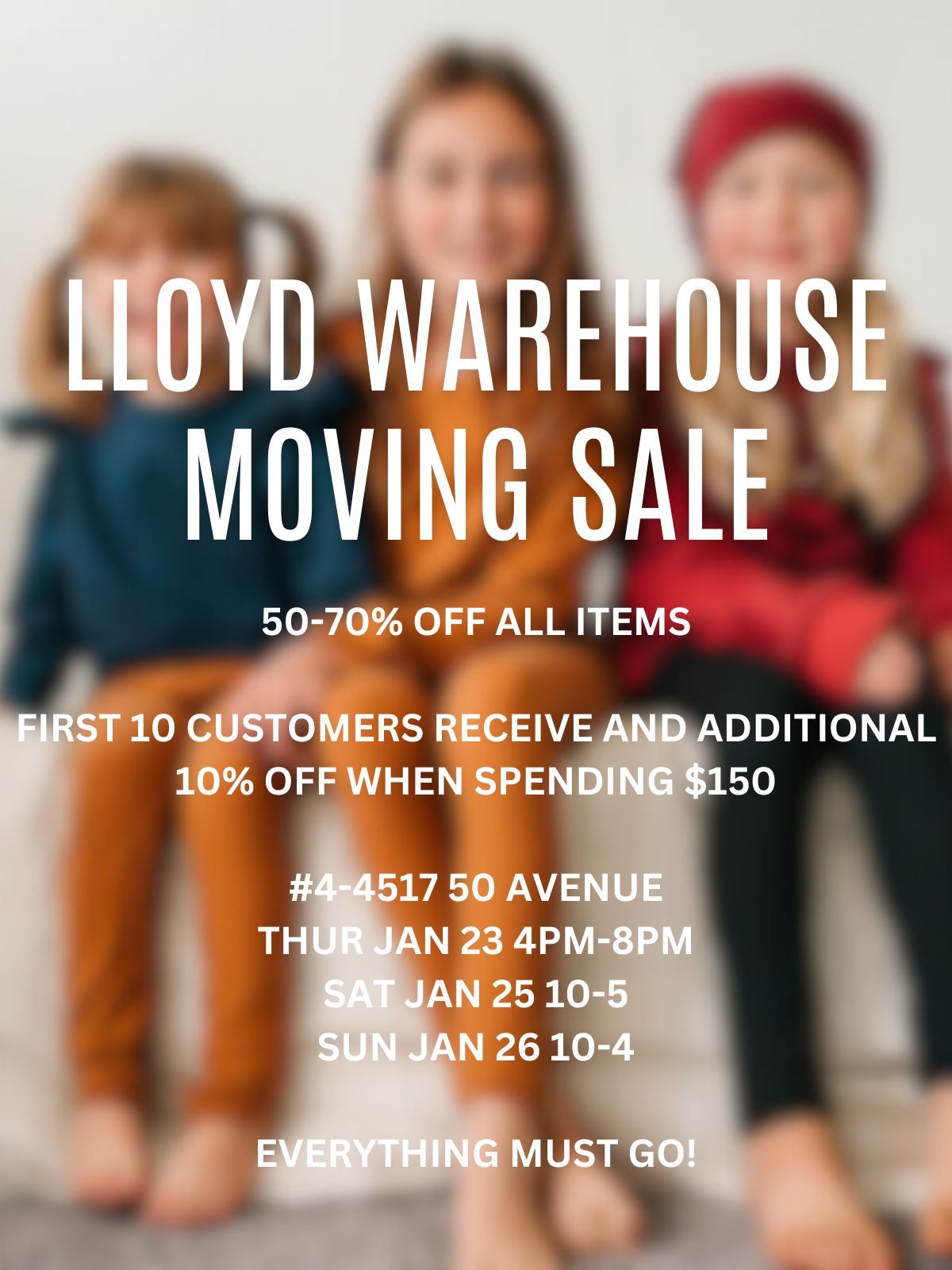 LLOYDMINSTER MOVING SALE