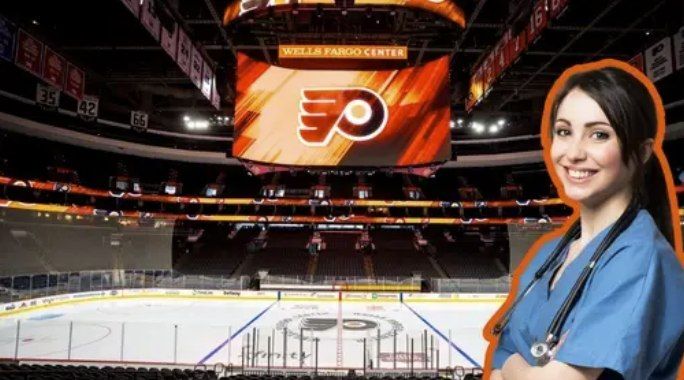 Philly Flyers Nurse Appreciation Night