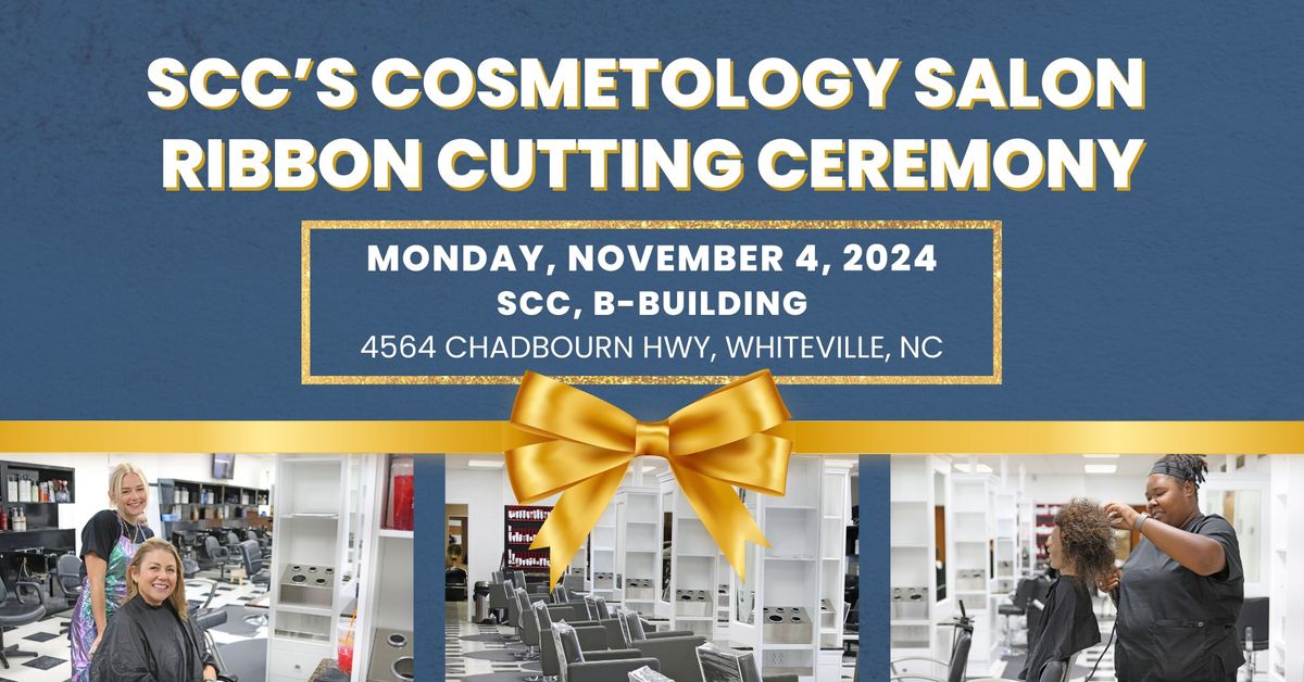 SCC\u2019s Cosmetology Salon Ribbon Cutting Ceremony