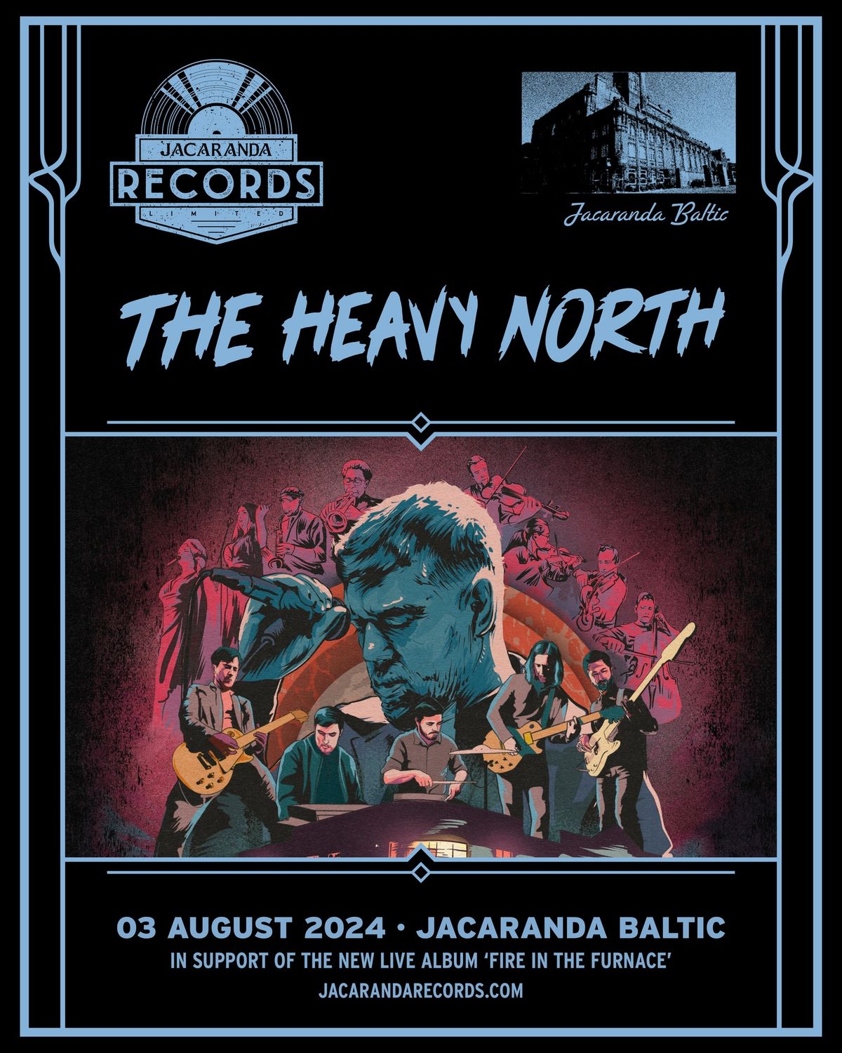The Heavy North 'Fire In The Furnace' Album Launch Show at Jacaranda Baltic, Liverpool