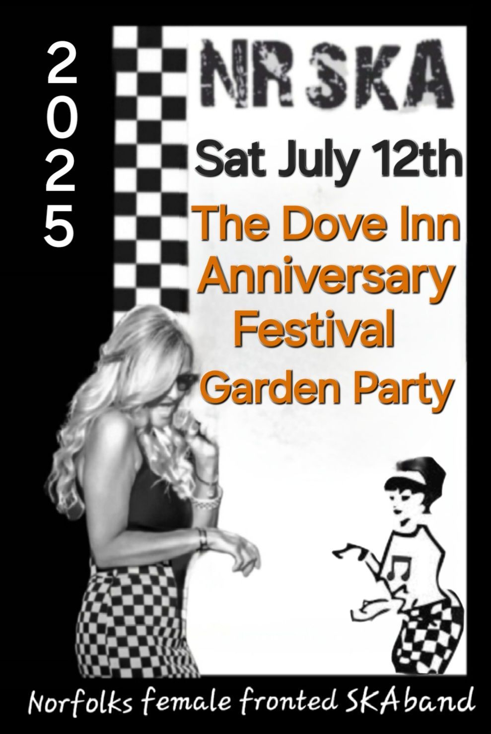 NR SKA play The Dove Inn Anniversary Garden Party