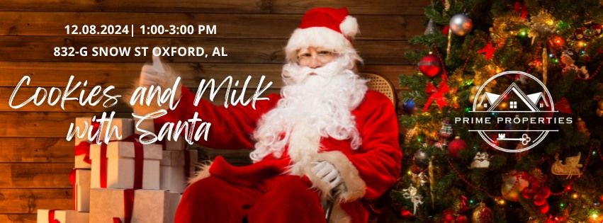 Cookies and Milk With Santa 