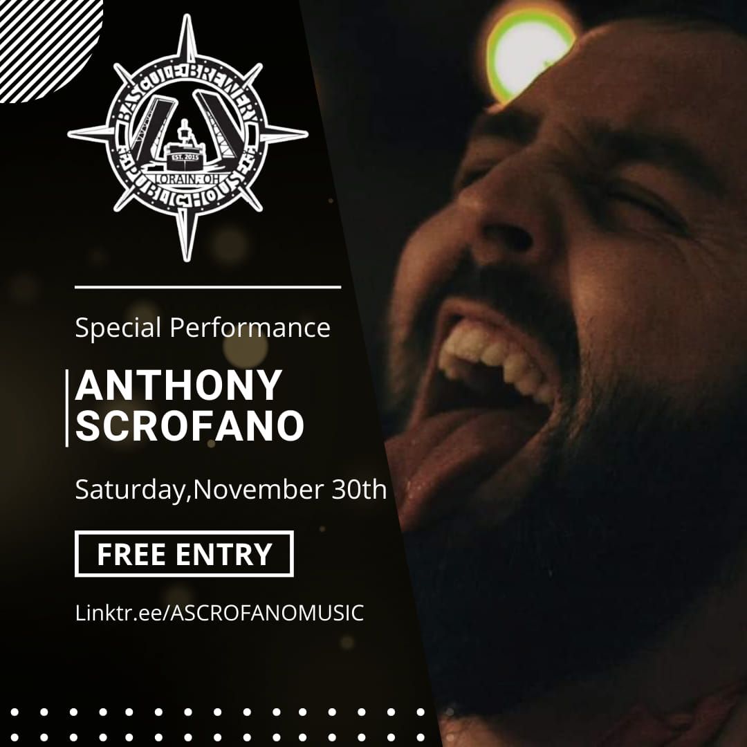 Anthony Scrofano LIVE at Bascule Brewery 