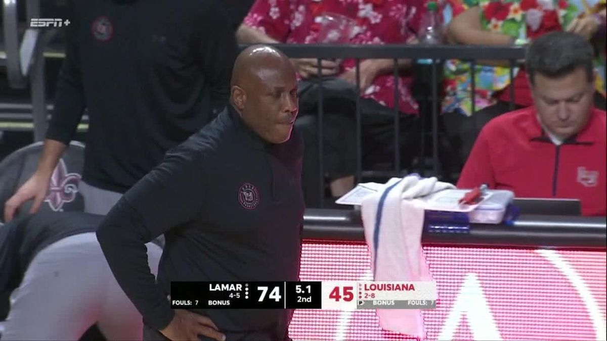 Louisiana Ragin' Cajuns at Lamar Cardinals Mens Basketball