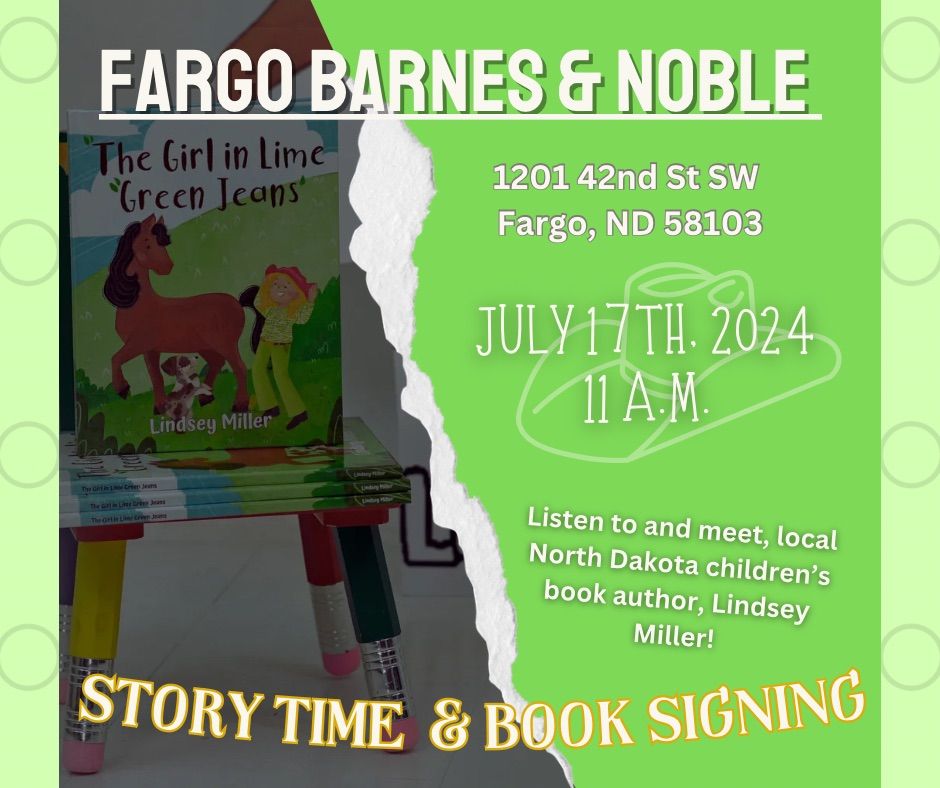 Fargo Barnes & Noble Story Time & Signing 
