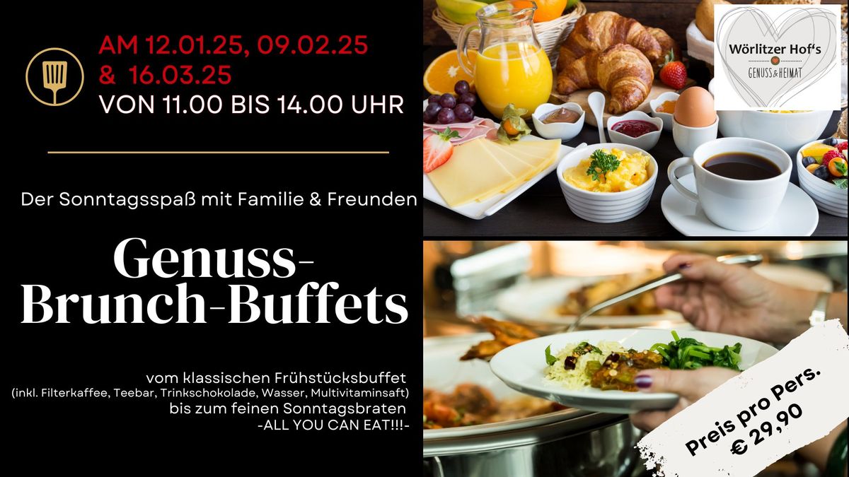 Genuss-Brunchbuffet