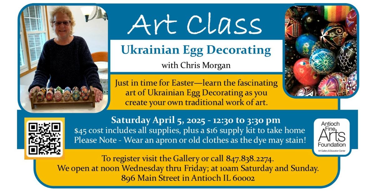 Ukrainian Egg Decorating Workshop