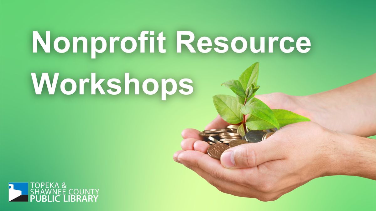 Nonprofit Resource Workshops