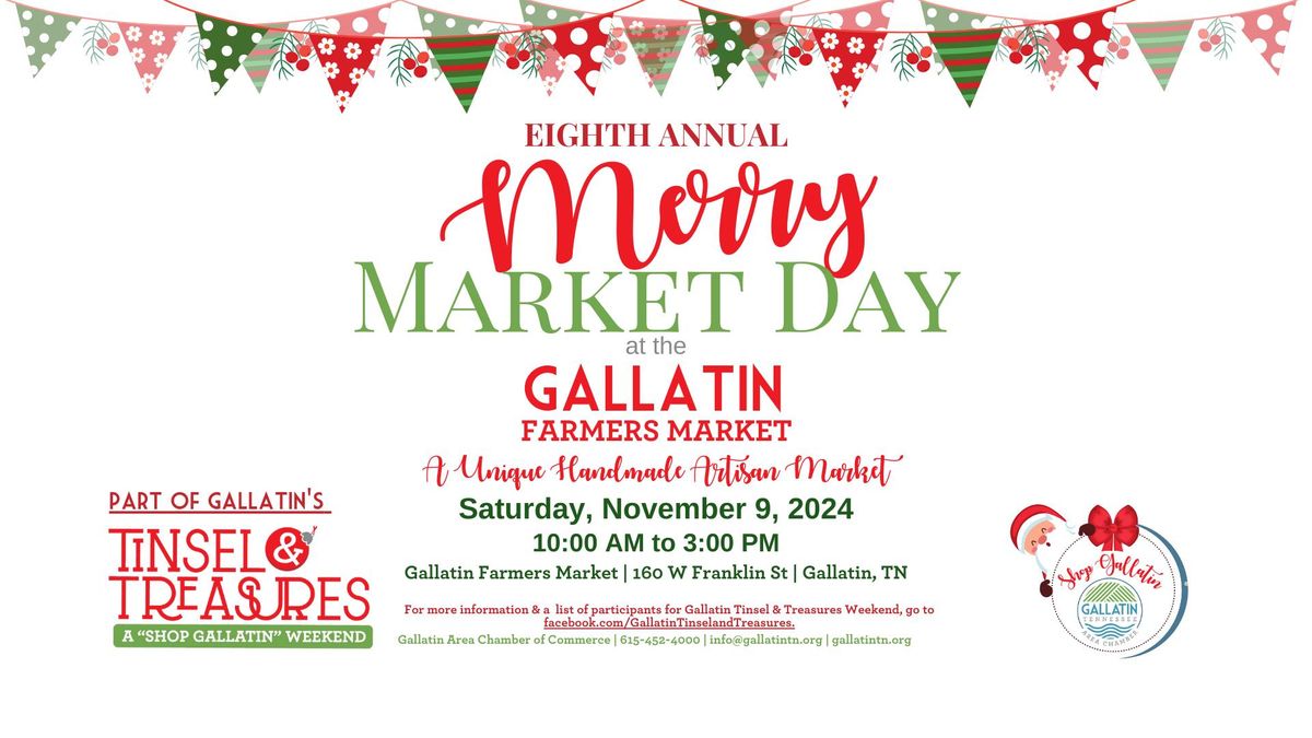 Merry Market  at the Gallatin Farmers Market