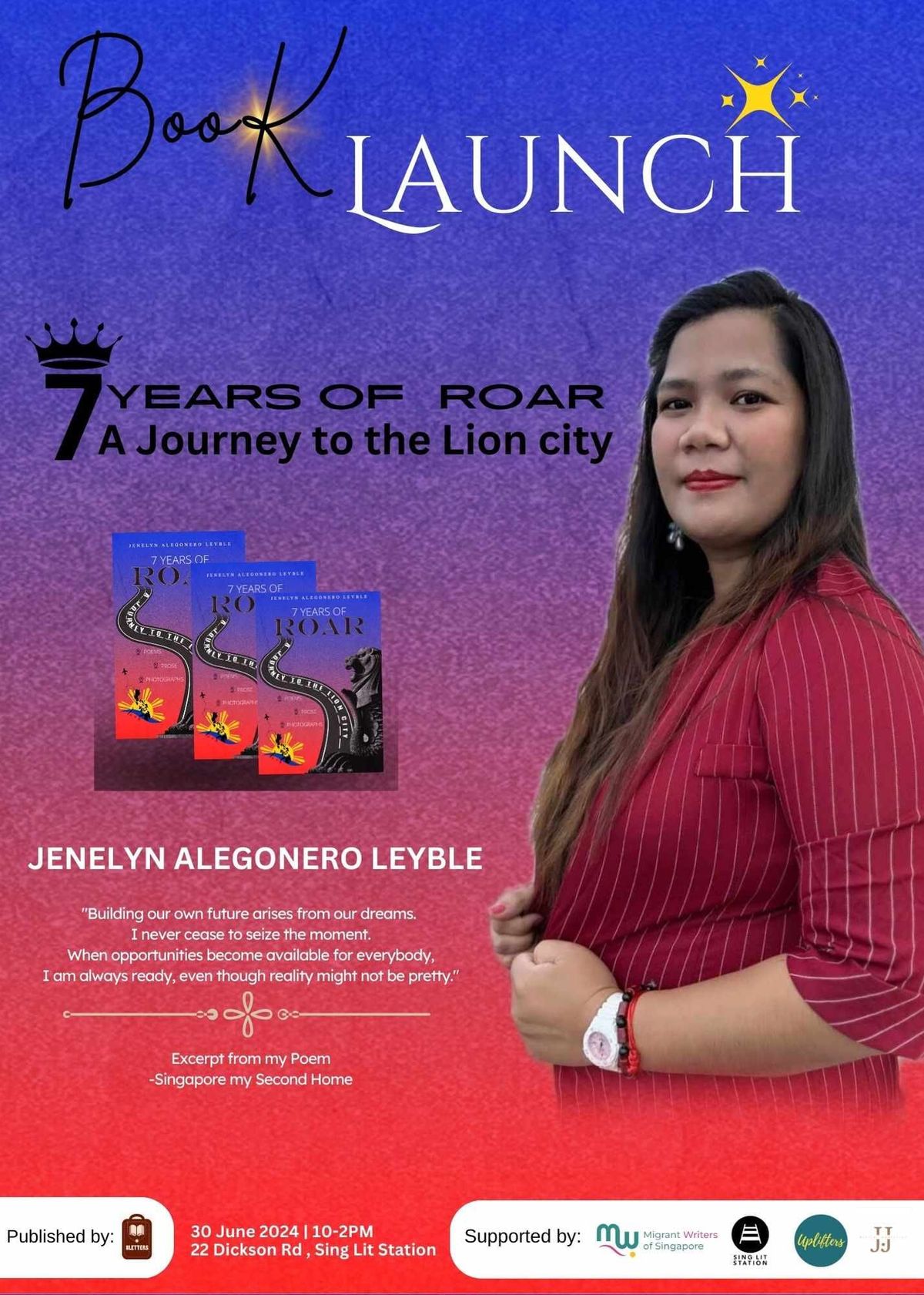 7 YEARS of ROAR BOOK LAUNCH