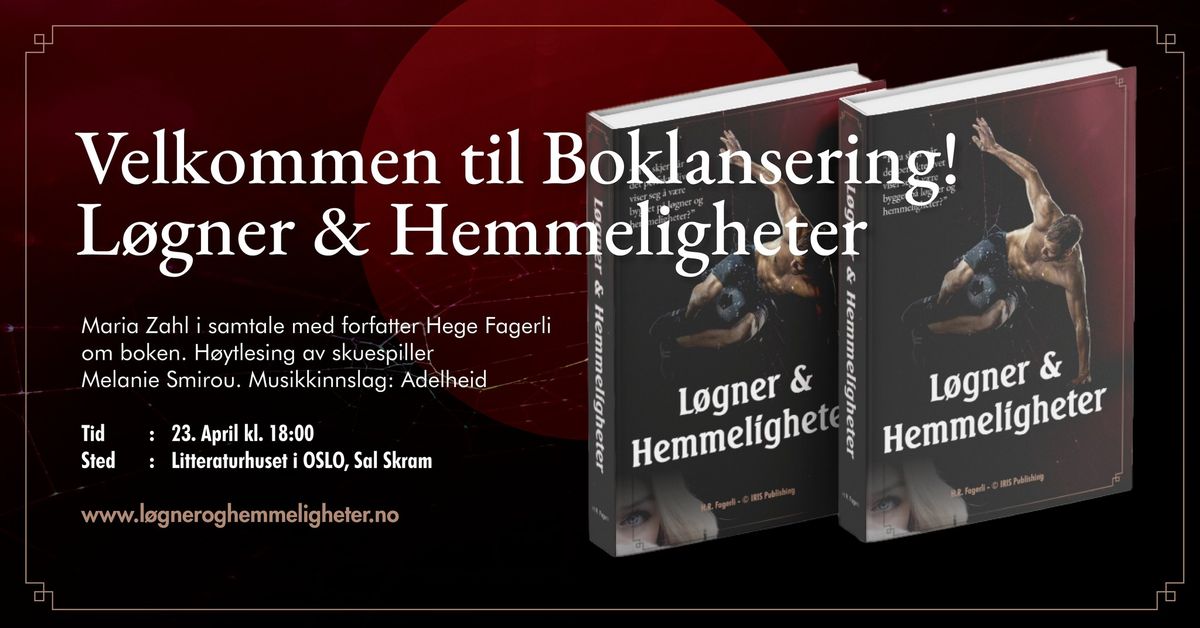 Boklansering - L\u00f8gner & Hemmeligheter