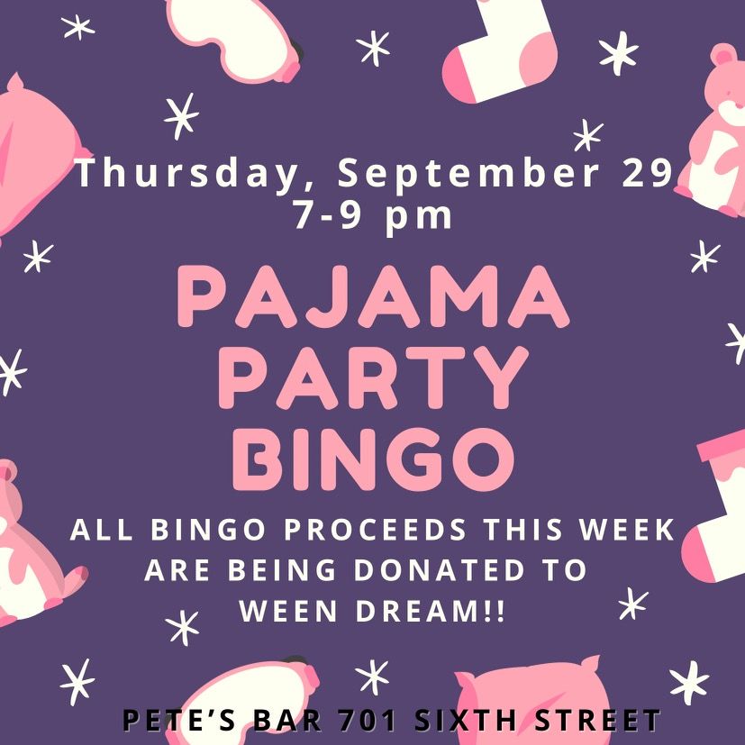 Pajama Party Bingo, Pete's Out in the Cold, New Orleans, 29 September 2022