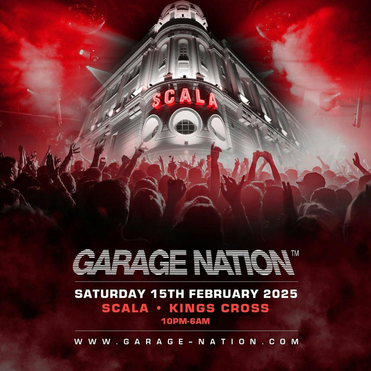 Garage Nation Scala London