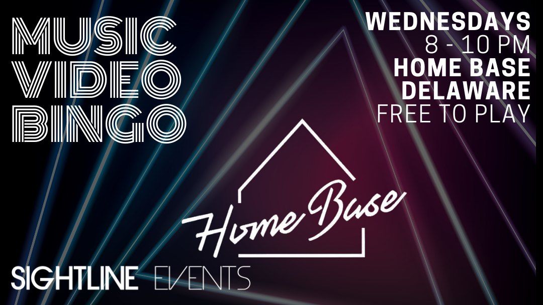 Home Base Music Video Bingo