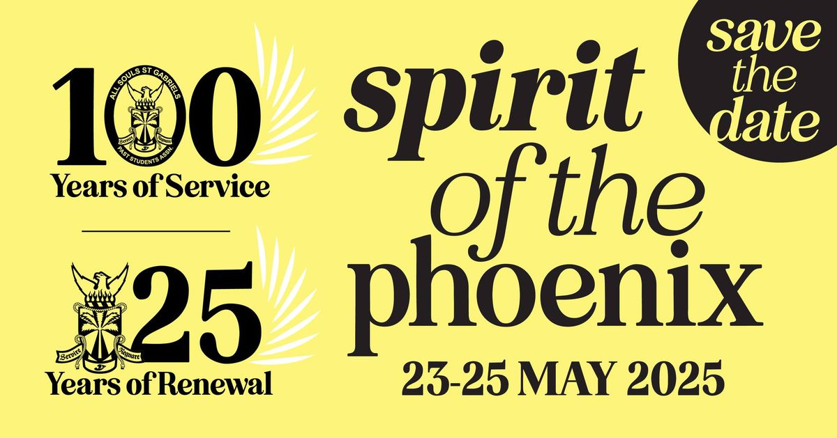 Spirit of the Phoenix - 2025 Milestone Celebrations 