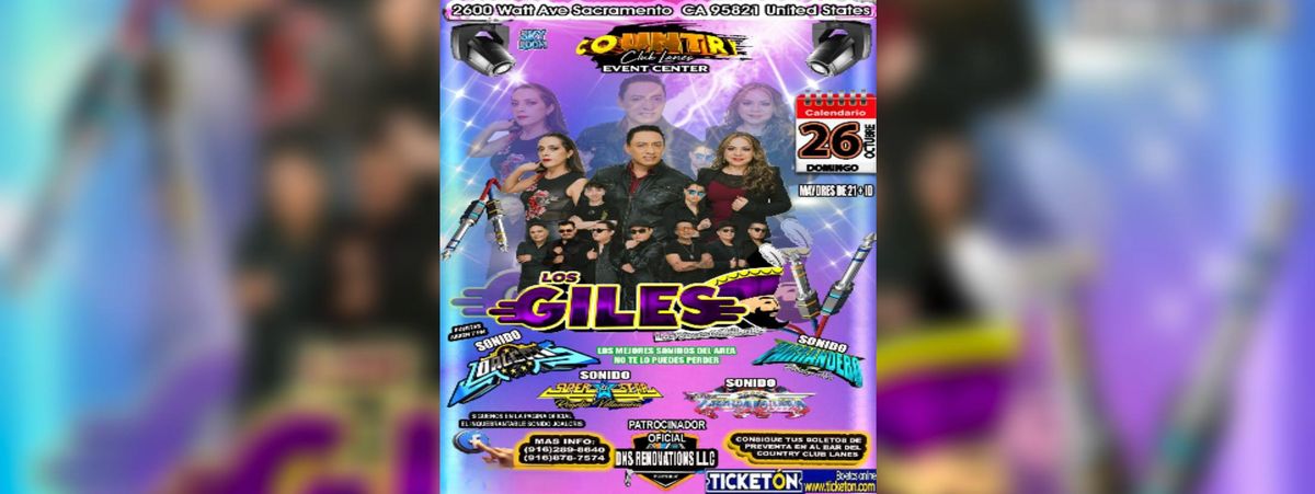 LOS GILES, SONIDO SUPER STAR & MAS 