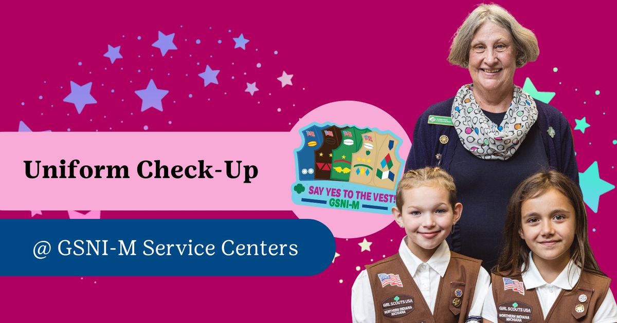 Girl Scout Uniform Check-Up