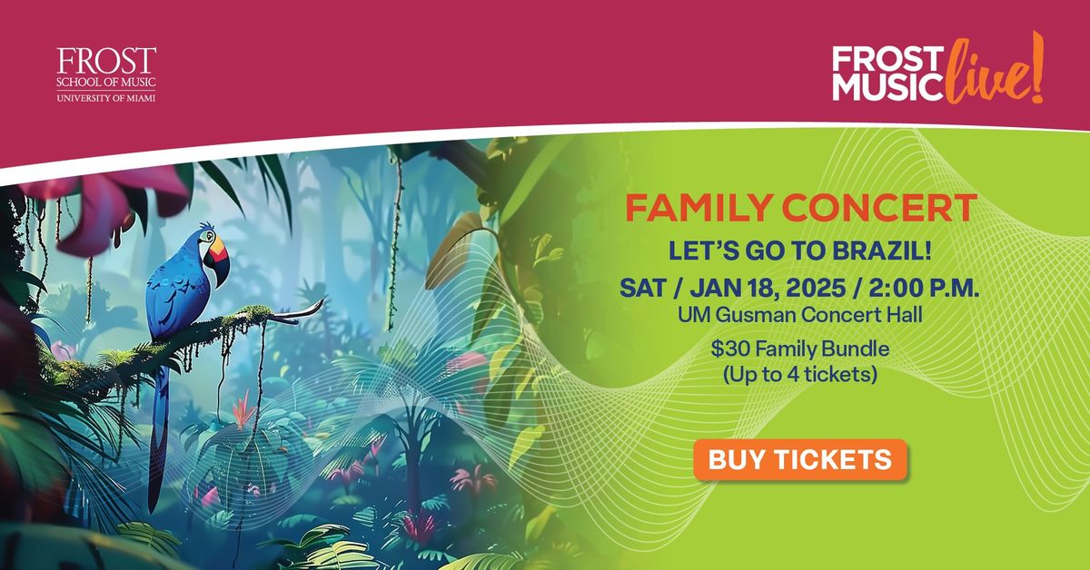 LET\u2019S GO TO BRAZIL! | Family concert