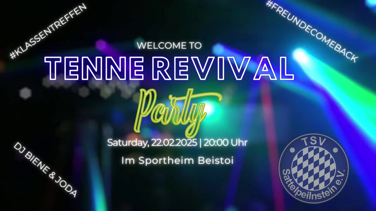 Tenne Revival Party \u00b425 Festvorgl\u00fchen 