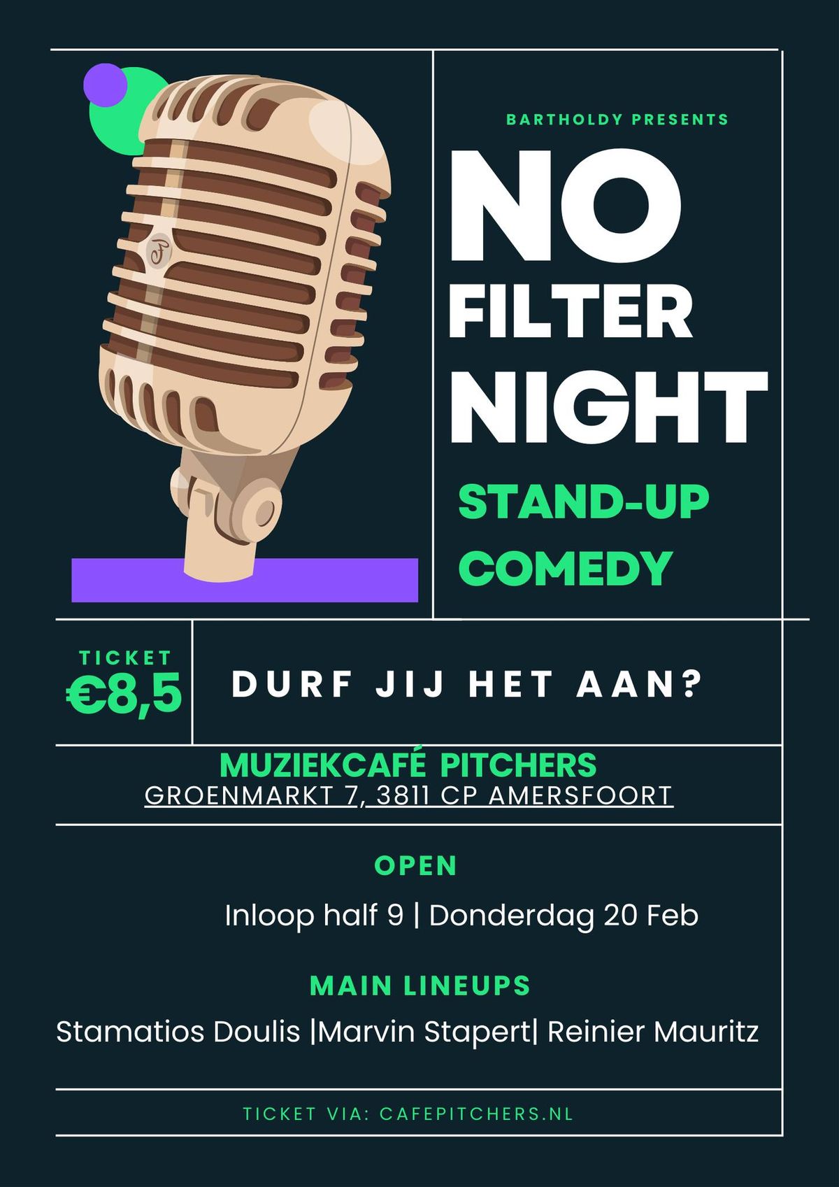 No Filter Night - Stand-up Comedy 