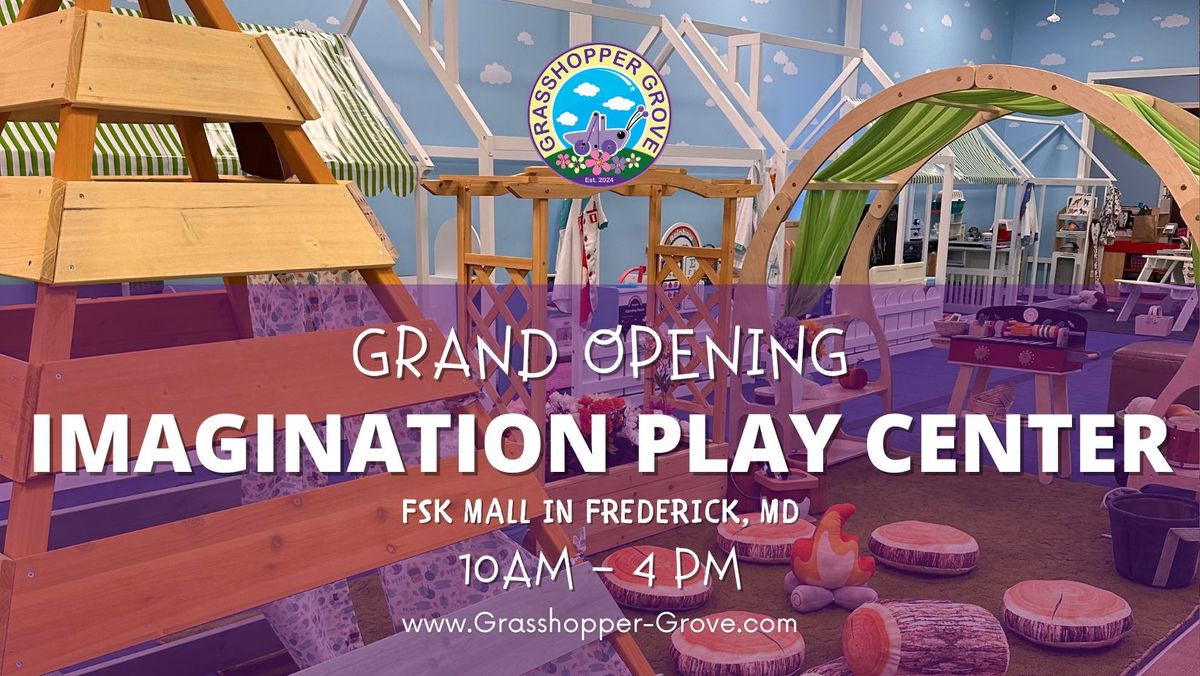 Grand Opening Celebration - Play Times and Slime Sundae Bar