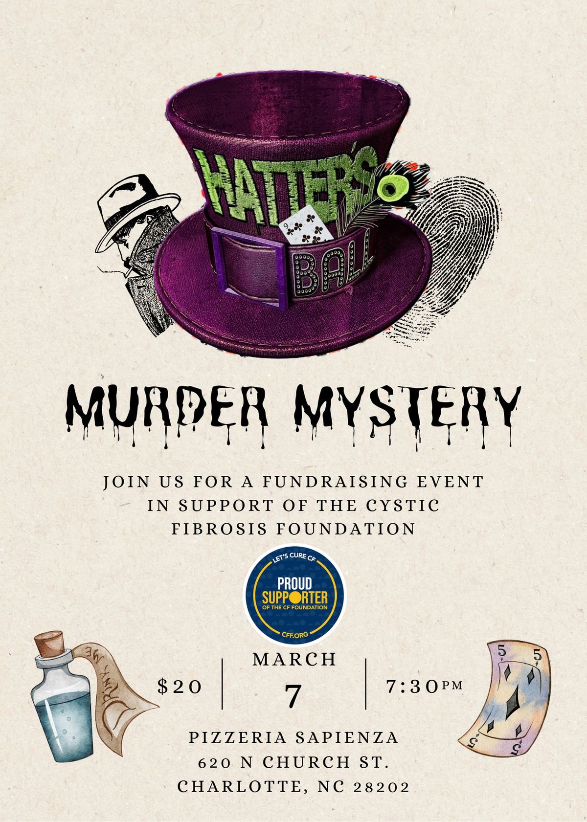 Murder Mystery Party for CFF