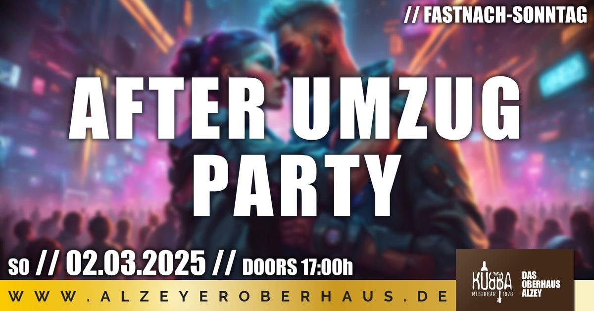 After-Umzugs-Fastnachts-Party