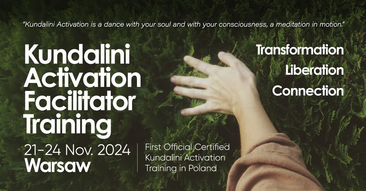 Kundalini Activation Facilitator Training Warsaw 