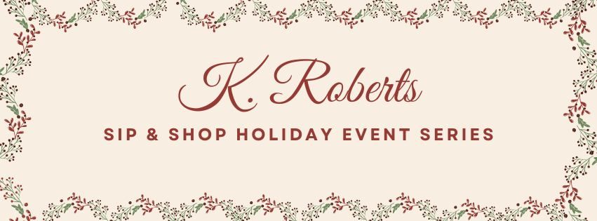 Holiday Sip & Shop