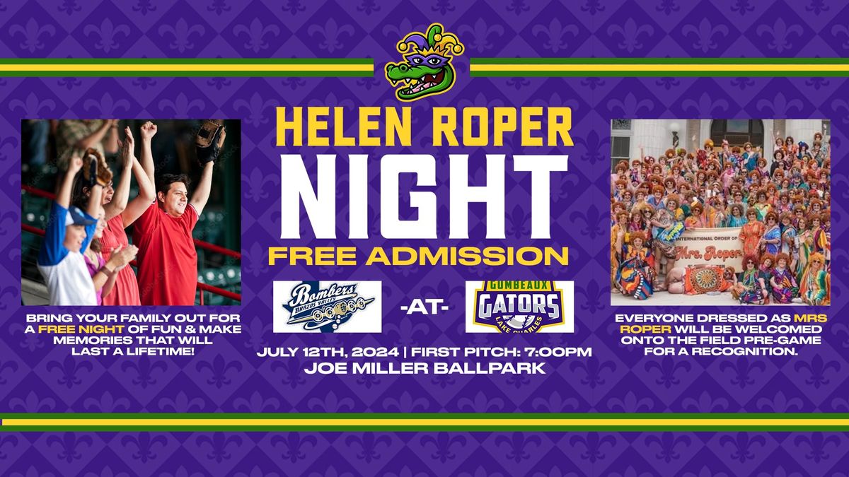 Helen Roper Night + FREE ADMISSION for ALL (courtesy of VSG Architects)