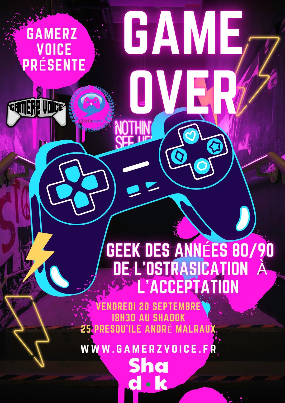 Game Over - Les Geeks des ann\u00e9es 80\/90