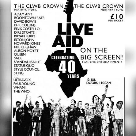 Live Aid - Celebrating 40 Years!