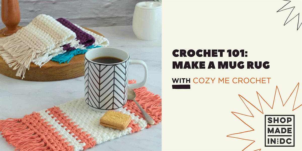 Make a Mug Rug with Cozy Me Crochet