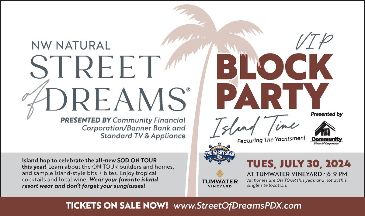 2024 NW Natural Street of Dreams Block Party presented by Community Financial Corporation 