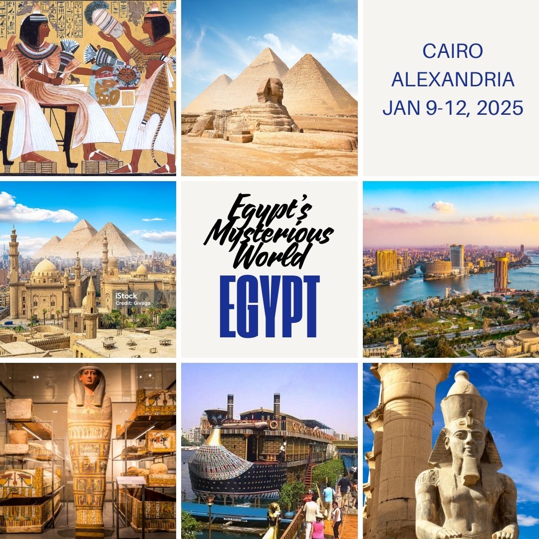 Egypt\u2019s Mysterious World: Historical Tour of the Pyramids, Cairo, and Alexandria