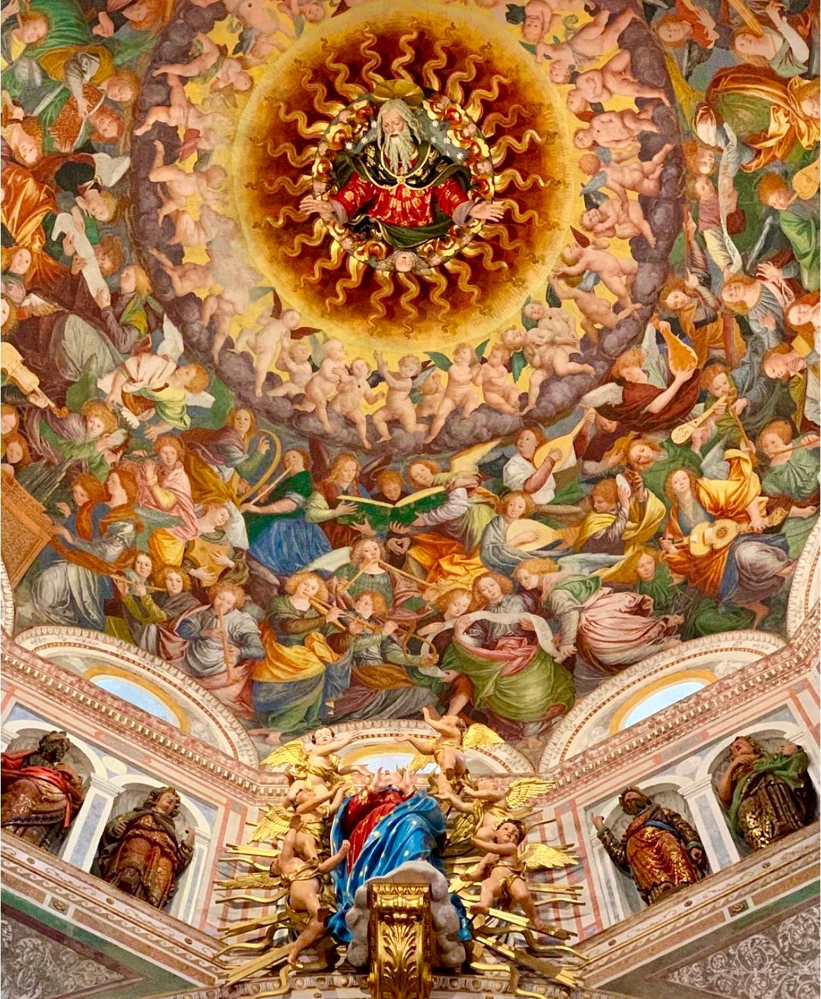 Dal Liberty alla cupola del santuario di Saronno